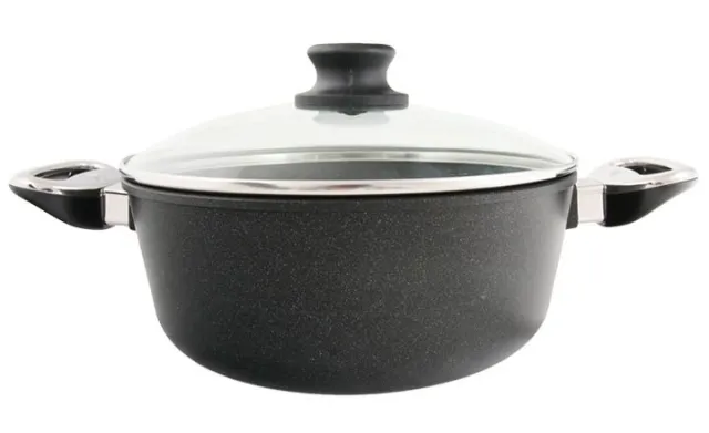 Vysoký titanový kastrol průměr 28 cm s pokl. 4 l BAF Gigant